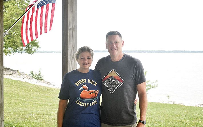 Ruddy Duck restaurant on Carlyle Lake open for business