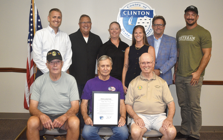 Clinton County proclaimed Purple Heart County