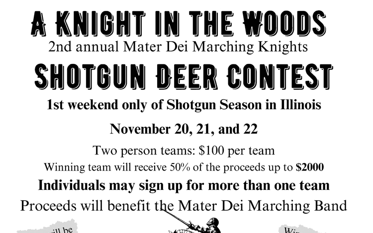 'A Knight in the Woods' shotgun deer contest returns for second year