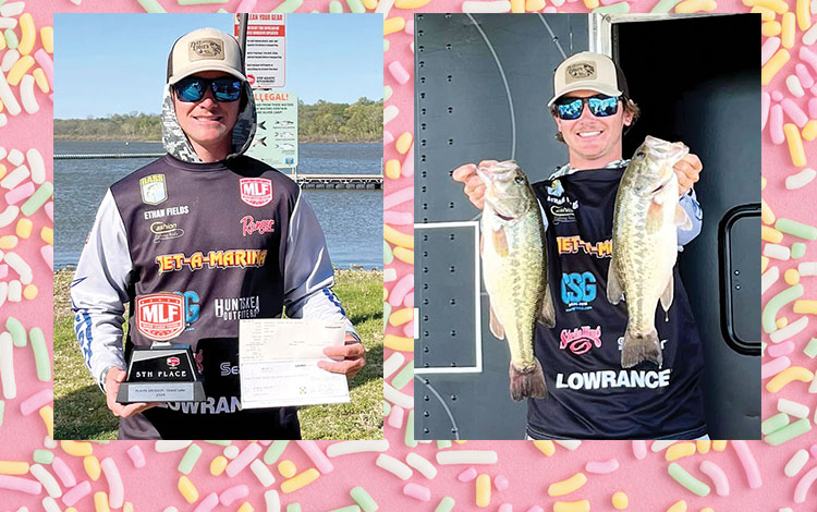 Fields moves up to third place in the professional MLF Toyota Series