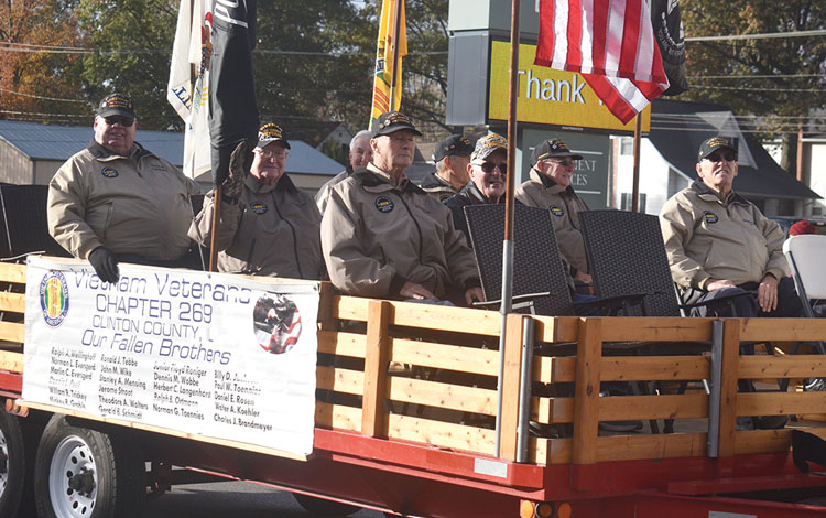 Community comes to New Baden to support veterans